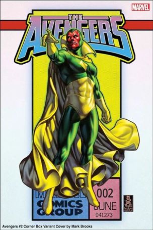 Avengers (2023) issue 2-C Mark Brooks Corner Box Cover