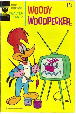 Walter Lantz Woody Woodpecker  issue 128-B Whitman Cover