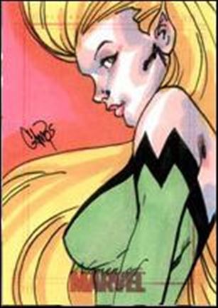 Women of Marvel (SketchaFEX Subset) card DC1 Daniel Campos 1/311