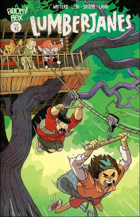 Lumberjanes issue 42 Kat Leyh Cover