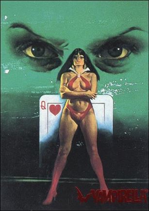 Visions of Vampirella card 21 Blood Red Queen of Hearts