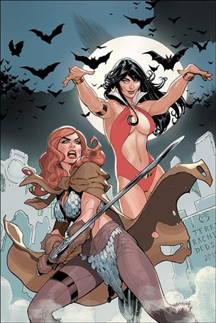 Vampirella / Red Sonja issue 1-O Terry Dodson Virgin Cover