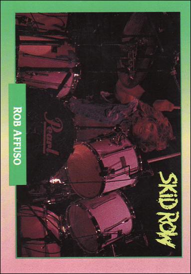 Rock Cards (Base Set) card 96 Rob Affuso