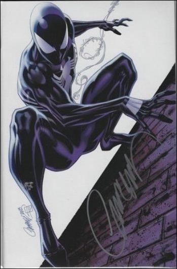 Amazing Spider-Man (1963) issue 800-XD Campbell Black Suit Virgin Signed Cover COA 1/1000