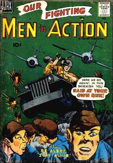 Men in Action (1957) issue 5