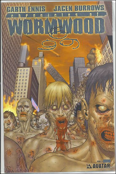 Garth Ennis' Chronicles of Wormwood issue 6-C Platinum Foil Cover