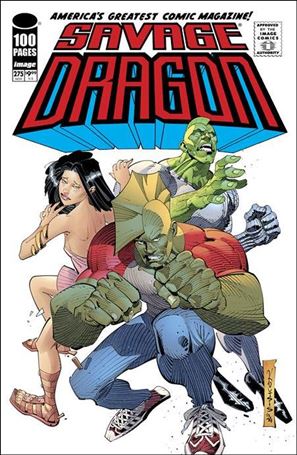 Savage Dragon (1993) issue 275-C Nikos Koutsis Cover