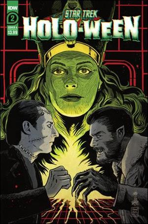 Star Trek: Holo-ween issue 2 Francesco Francavilla Cover