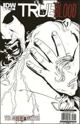 True Blood: French Quarter issue 1-D Joe Corroney 1:20 Sketch Cover