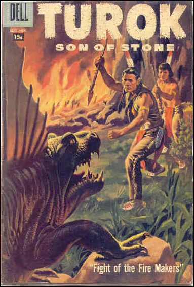 Turok, Son of Stone (1956) issue 9-B 15 Cent Price Cover