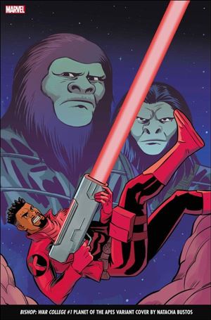 Bishop: War College issue 1-D Natacha Bustos Planet of the Apes Cover