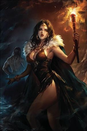 Cimmerian: Hour of the Dragon issue 1-H Leirix Li 1:30 Virgin Cover