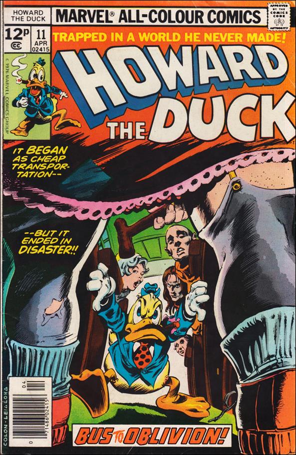 Howard the Duck (1976) issue 11-B UK Price Cover