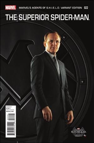 Superior Spider-Man (2013) issue 22-B 1:20 Marvel's Agents of S.H.I.E.L.D. Photo Cover