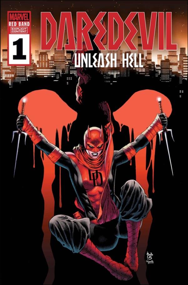 Daredevil: Unleash Hell - Red Band issue 1 Paulo Siqueira Polybagged Cover