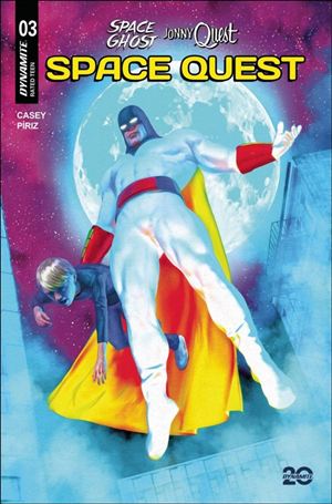 Space Ghost / Jonny Quest: Space Quest issue 3 Mark Spears Cover