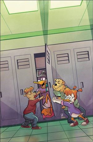 Darkwing Duck (2023) issue 4-L Jacob Edgar 1:40 Virgin Cover