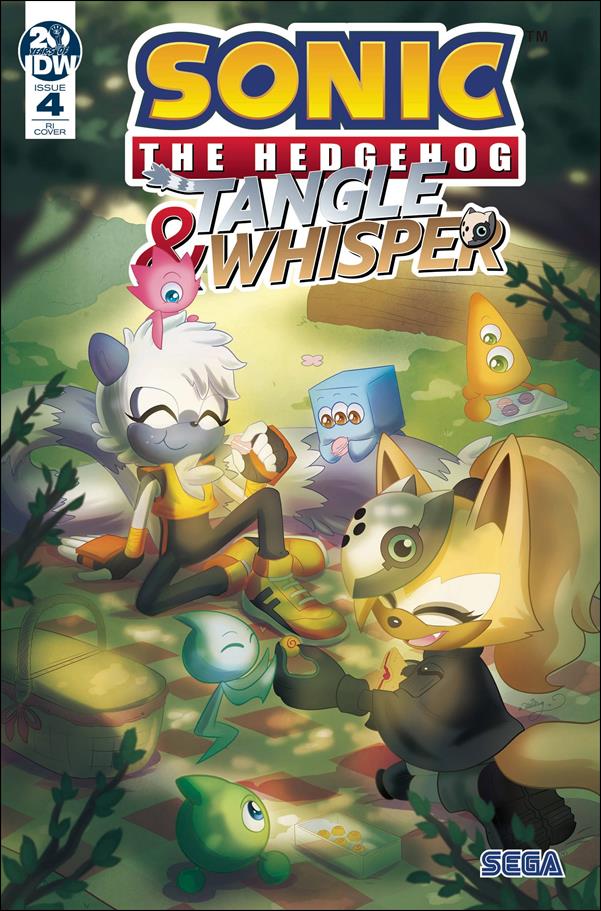 Sonic the Hedgehog: Tangle & Whisper issue 4-C Abigail Starling 1:10 Cover
