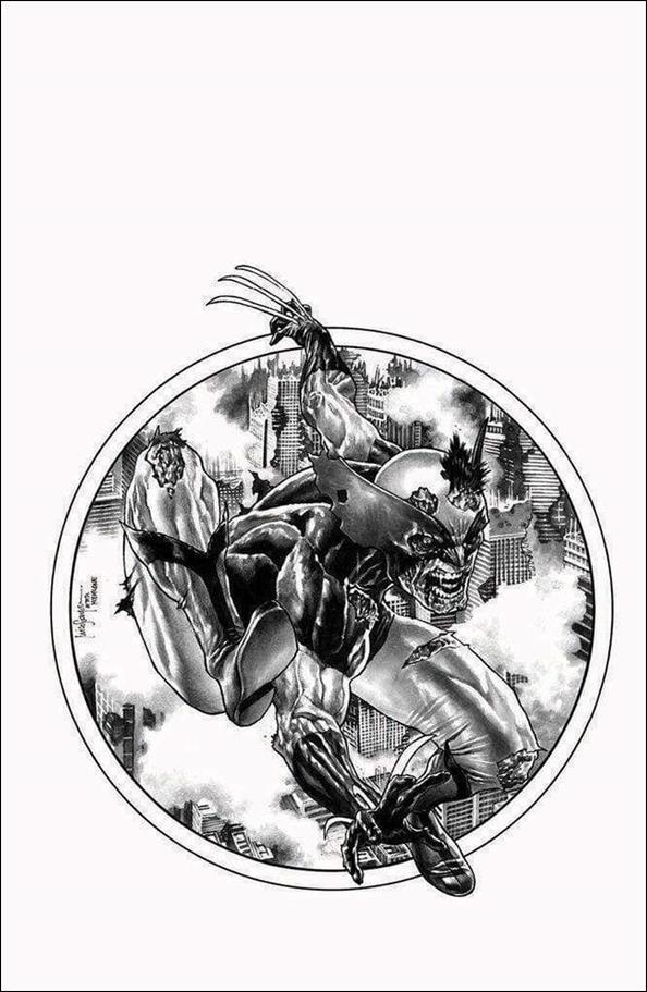 Marvel Zombies Resurrection (2019) issue 1-K Mico Suayan Unknown Comics/SLH B&W Virgin Cover