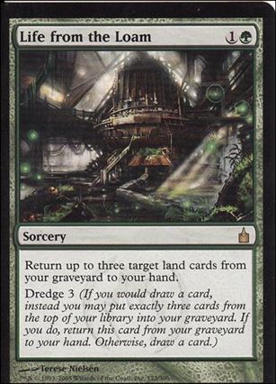 Magic the Gathering: Ravnica (Base Set)  card 172 Life from the Loam