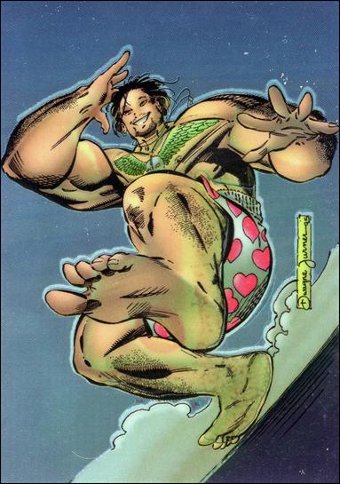 Gen13: Series 1 (Glow in the Dark Chromium Card Subset) card GL1 Grunge
