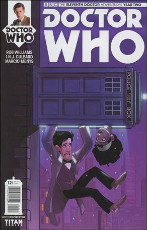 Doctor Who: The Eleventh Doctor Year Two issue 12-D Stephen Byrne Cover