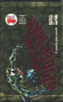 Amazing Spider-Man card 2-B Sealed Pack (Horizontal 8-Card Venom Wrapper)
