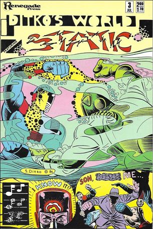 Ditko's World Featuring Static Cover Image 2
