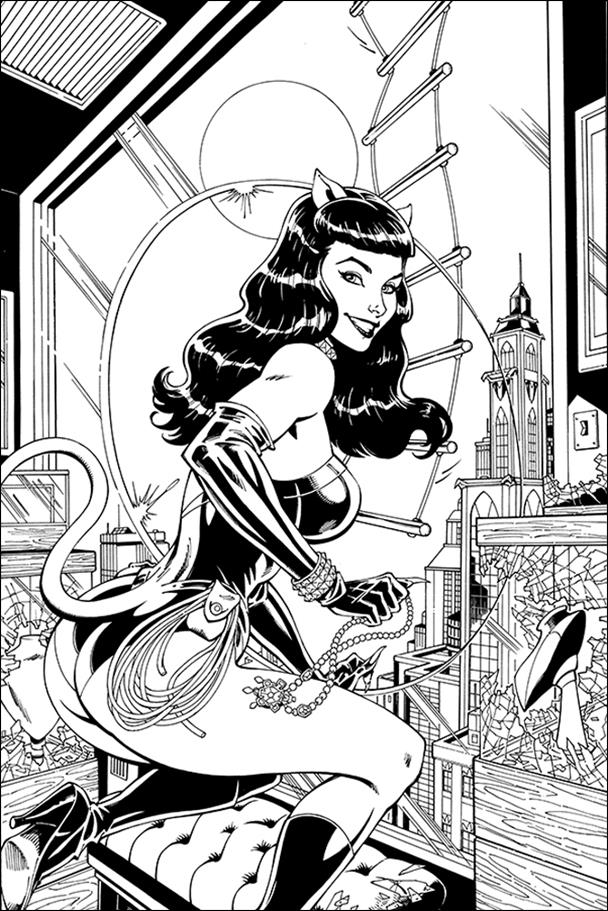 Bettie Page: Unbound issue 5-K John Royle 1:21 Black & White Virgin Cover