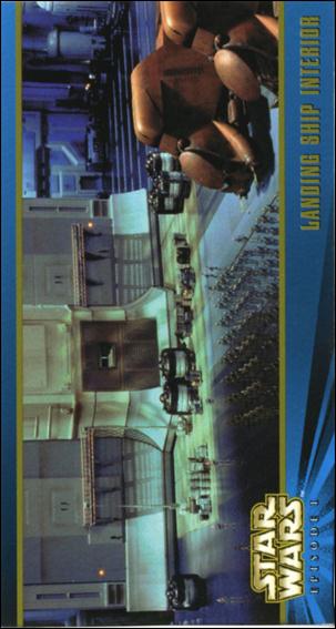 Star Wars: Episode I Widevision: Series 2 (Base Set) card 23 Landing Ship Interior