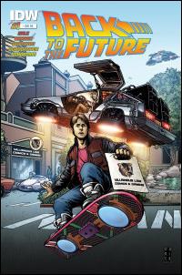 Back to the Future (2015) issue 1-NG Darick Robertson Villainous Lair Cover