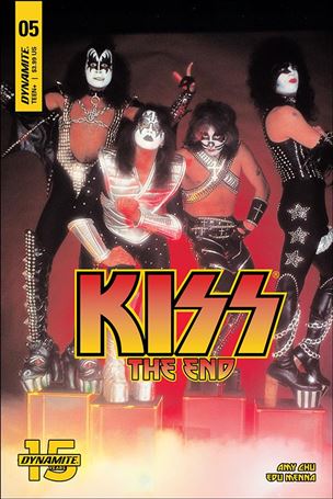 Kiss: The End issue 5-D Photo Cover