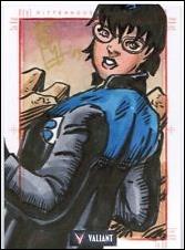 2013 Valiant Comics Preview Trading Card Set (Sketch Card Subset) card EH-04