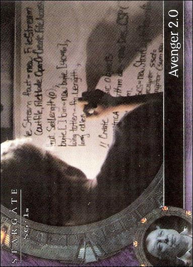 Stargate SG-1: Season 7 (Base Set) card 30 Avenger 2.0 