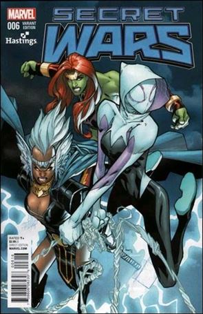 Secret Wars issue 6-H Humberto Ramos Hastings Cover