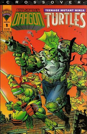 Savage Dragon/Teenage Mutant Ninja Turtles Crossover Cover Image 1