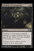 Magic the Gathering: 2010 Core Set (Base Set) card 114 Tendrils of Corruption