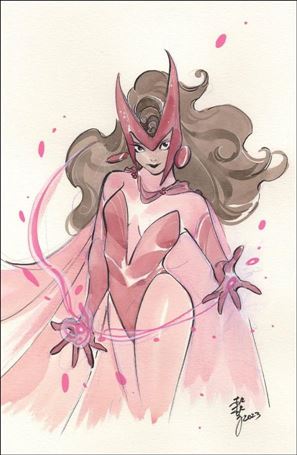 Scarlet Witch & Quicksilver issue 1-M Peach Momoko 616/Unknown Virgin Comics Cover
