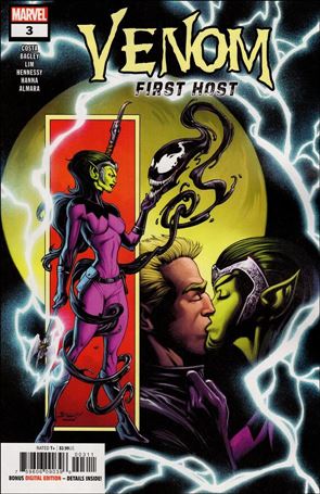 Venom: First Host issue 3 Mark Bagley Cover