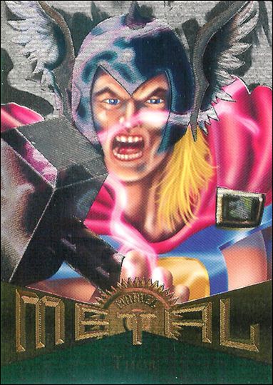 Marvel Metal (Parallel Flasher Set) card 13 Thor