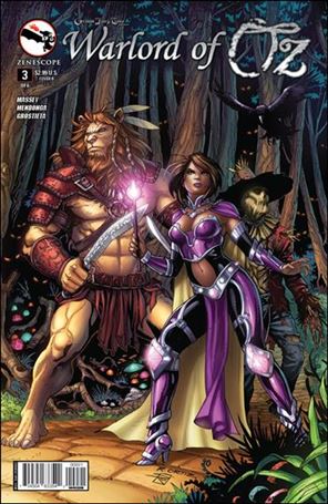 Grimm Fairy Tales Presents Warlord of Oz issue 3-B Richard Ortiz Cover