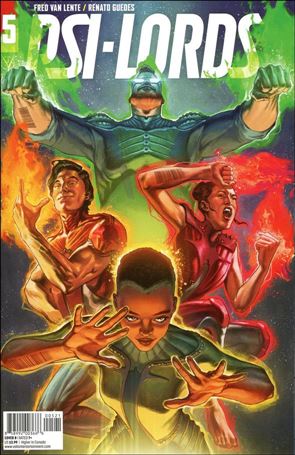 Psi-Lords (2019) issue 5-B Al Barrionuevo Cover