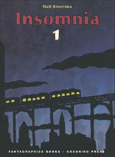Insomnia issue 1 Cardstock Dust Jacket - Oversized Format