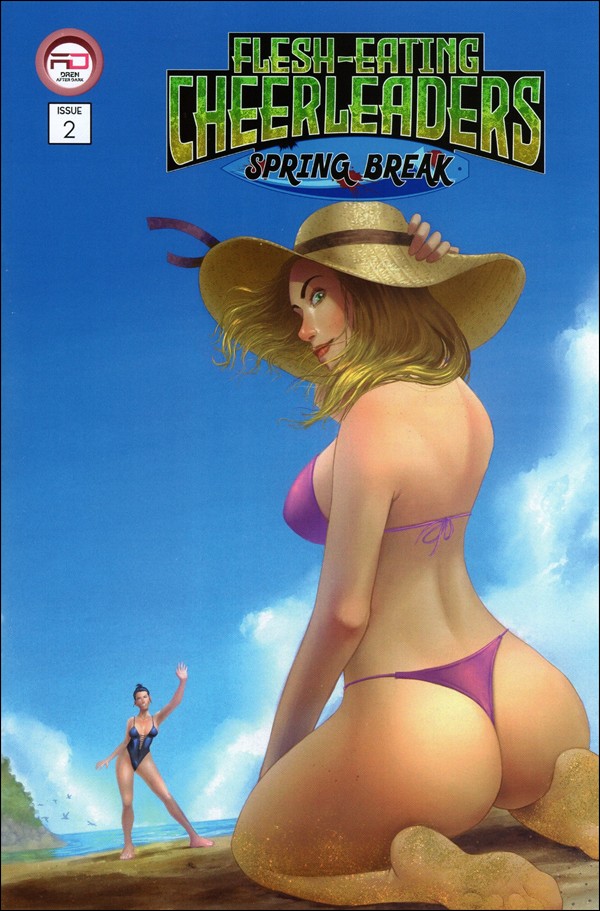 Flesh-Eating Cheerleaders: Spring Break issue 2 Felipe Obando Cover