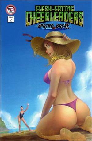 Flesh-Eating Cheerleaders: Spring Break Cover Image 2