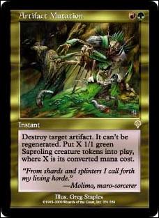 Magic the Gathering: Invasion (Base Set) card 231 Artifact Mutation