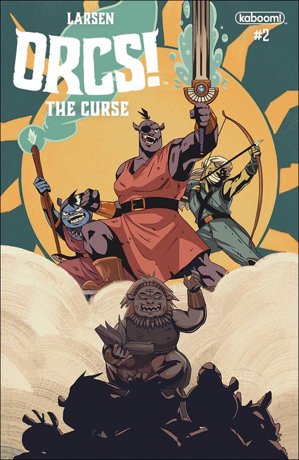 Orcs! The Curse issue 2-B Qistina Khalidah Cover