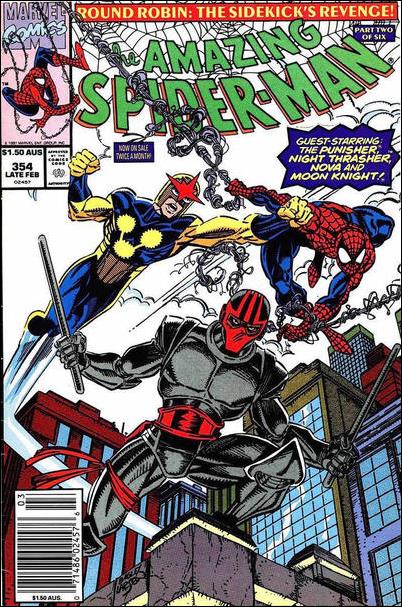 Amazing Spider-Man (1963) issue 354-B Australian Price Cover