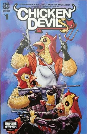 Chicken Devils issue 1-C Jamal Igle Ambassador Cover