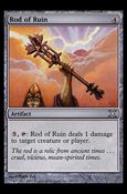 Magic the Gathering: 10th Edition (Base Set) card 341 Rod of Ruin